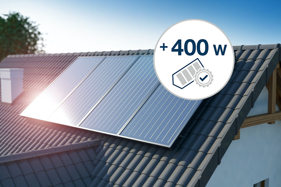 what can 400w solar panel power