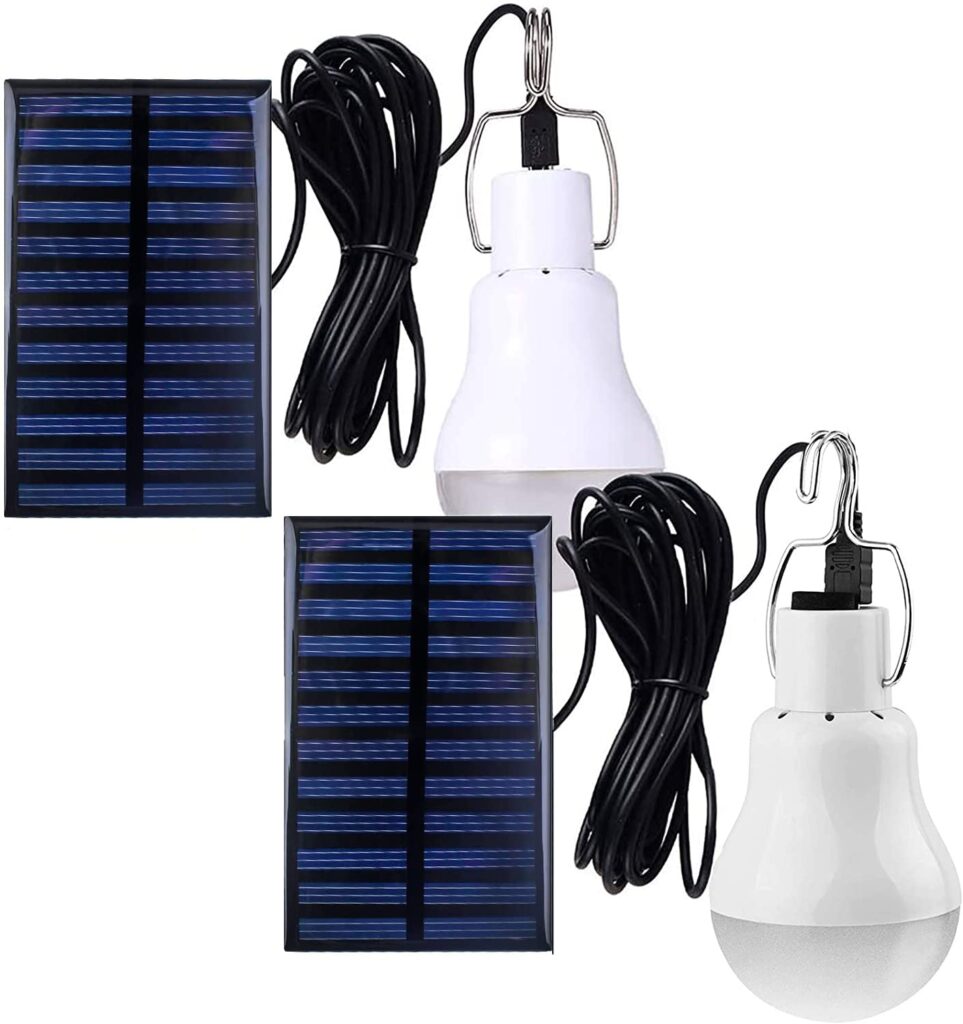 Lampelc Solar Lights Bulbs For Chicken Coop