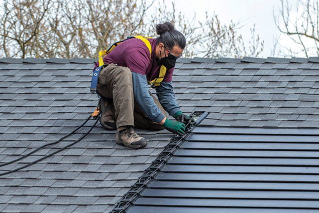 shingled solar panels